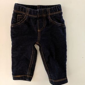 2/$10 ❤️ Carter's Jean Jeggings Boy Girl 6 Months